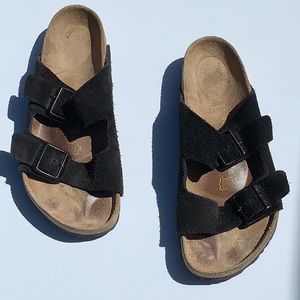 Birkenstock’s in Suede